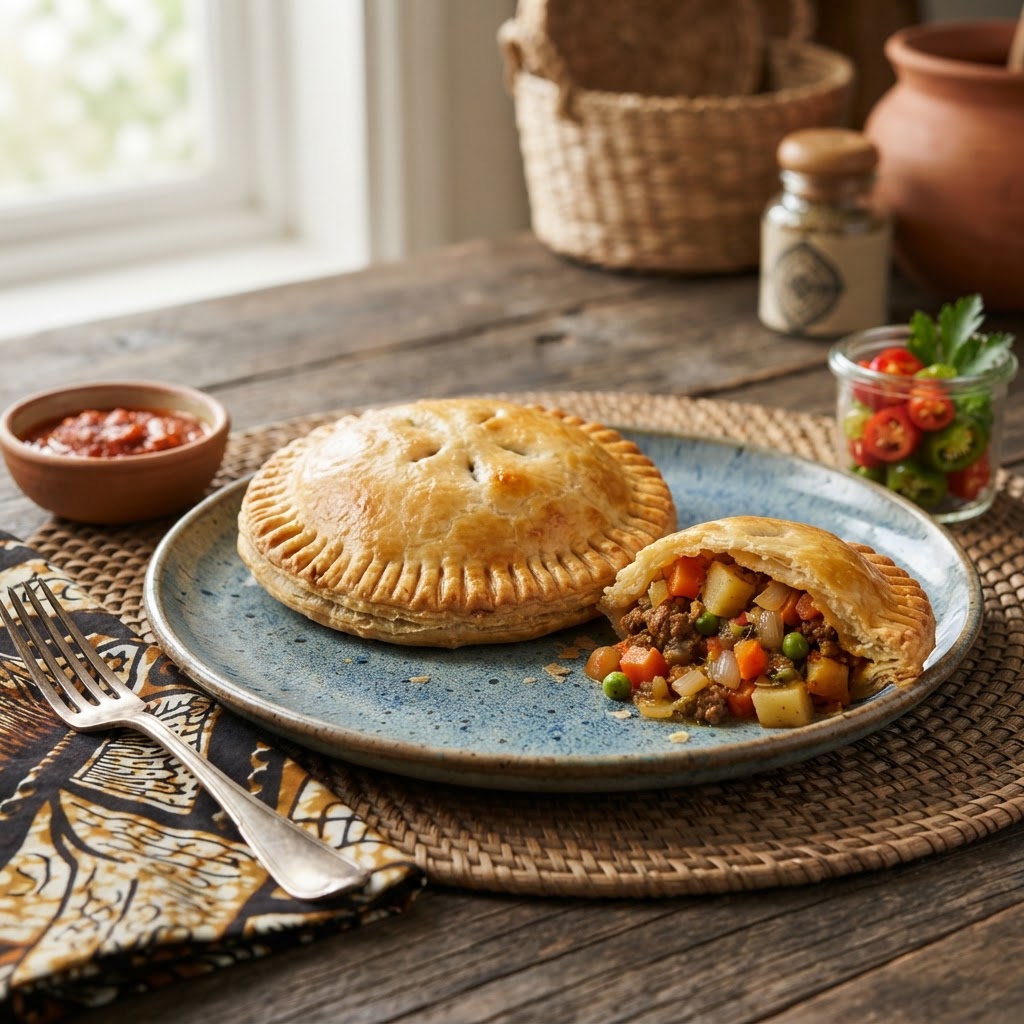 Authentic Nigerian Meat Pie