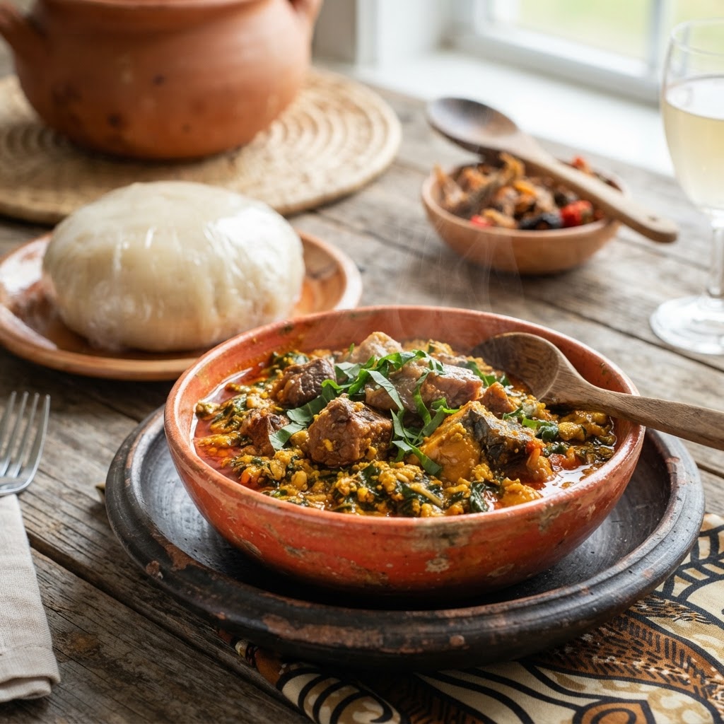 Authentic Nigerian Egusi Soup