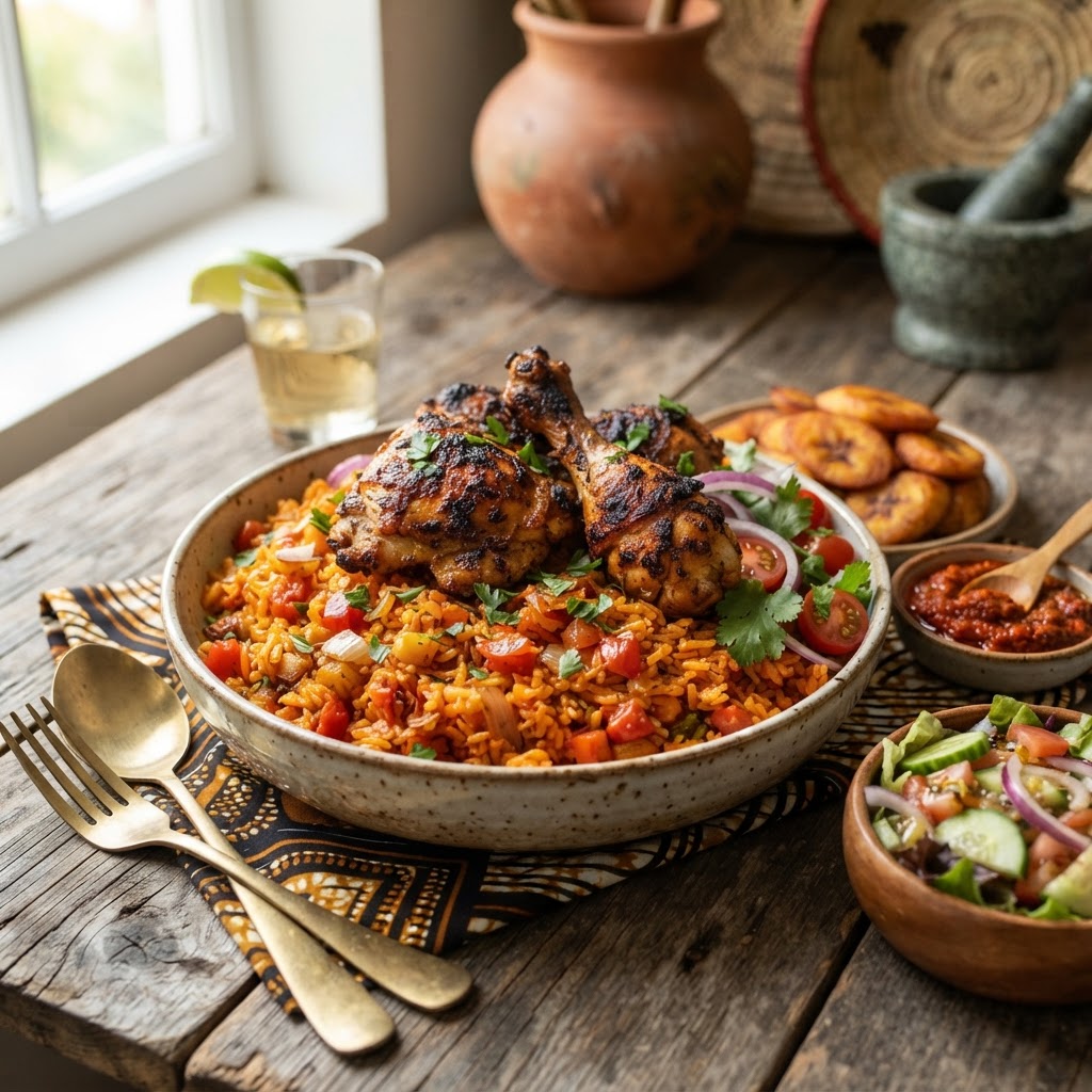 Authentic Nigerian Jollof Rice