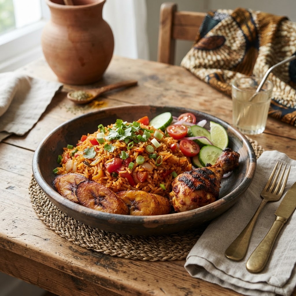 Authentic Nigerian Jollof Rice