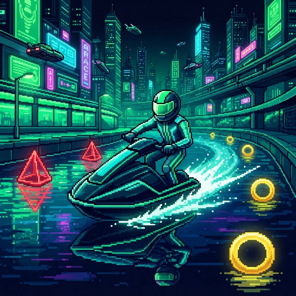 Neon Wake Racers