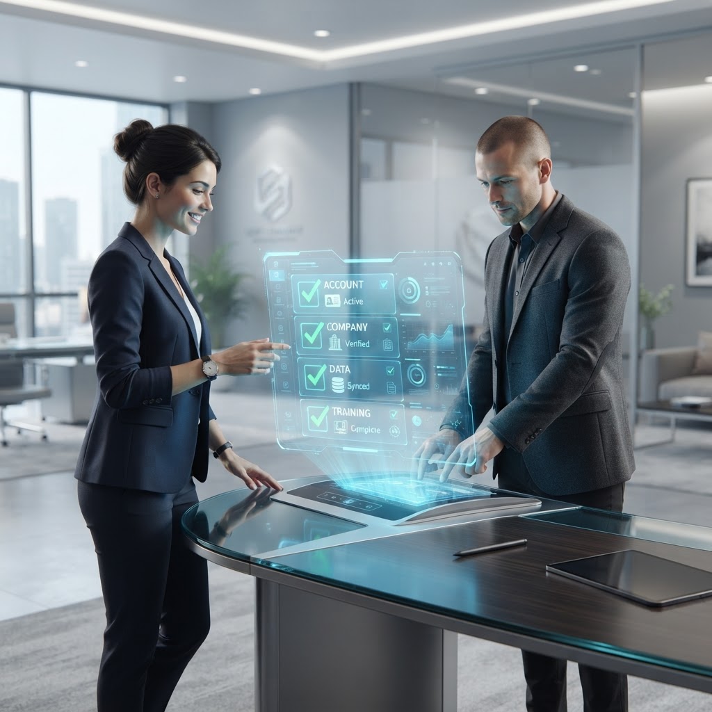 ApeX concierge team setting up your account