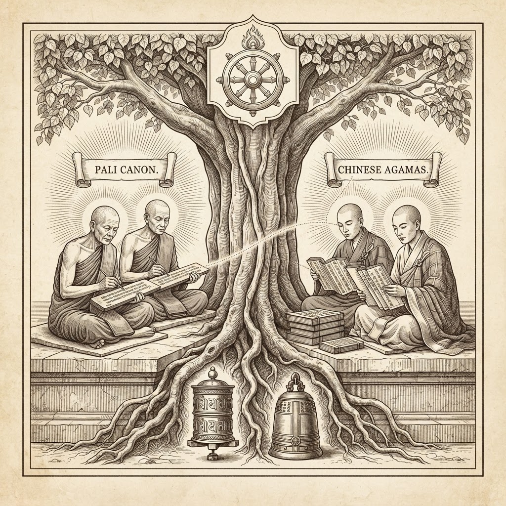 Pali Canon vs. Chinese Agamas: Contradictions and Variants