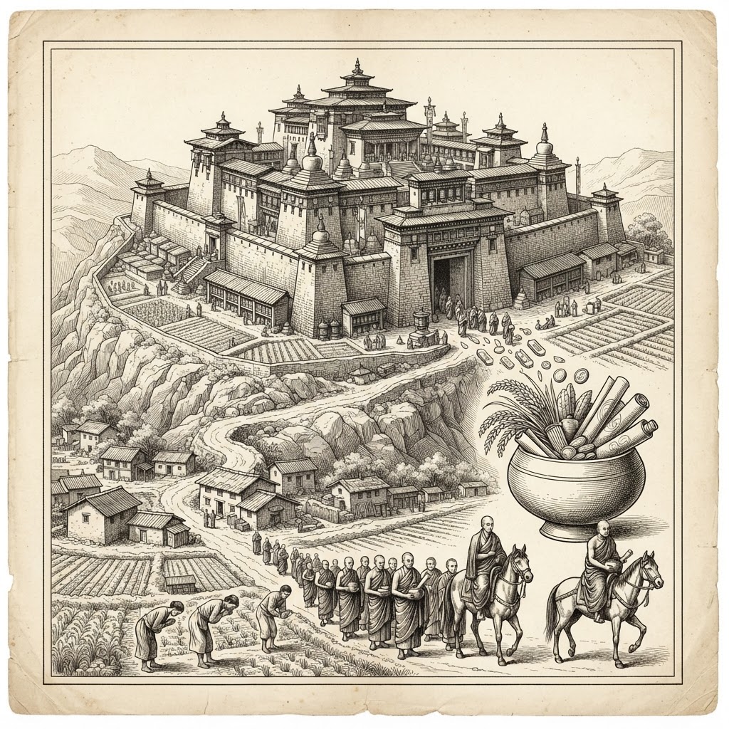 Monastic Feudalism: Buddhist Institutional Wealth and Power