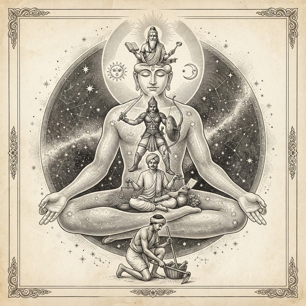 The Purusha Sukta and Divine Caste Stratification