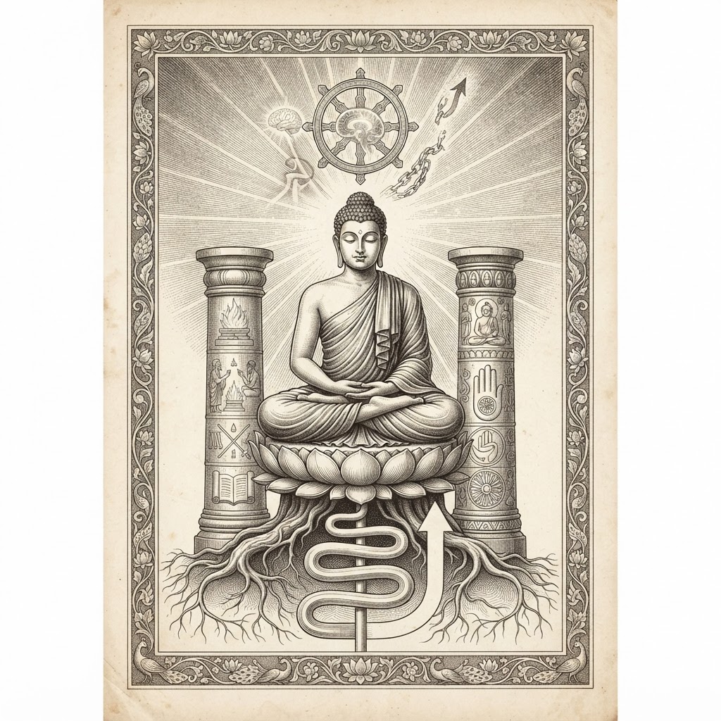 The Vedic and Jain Substructure of Buddhist Thought