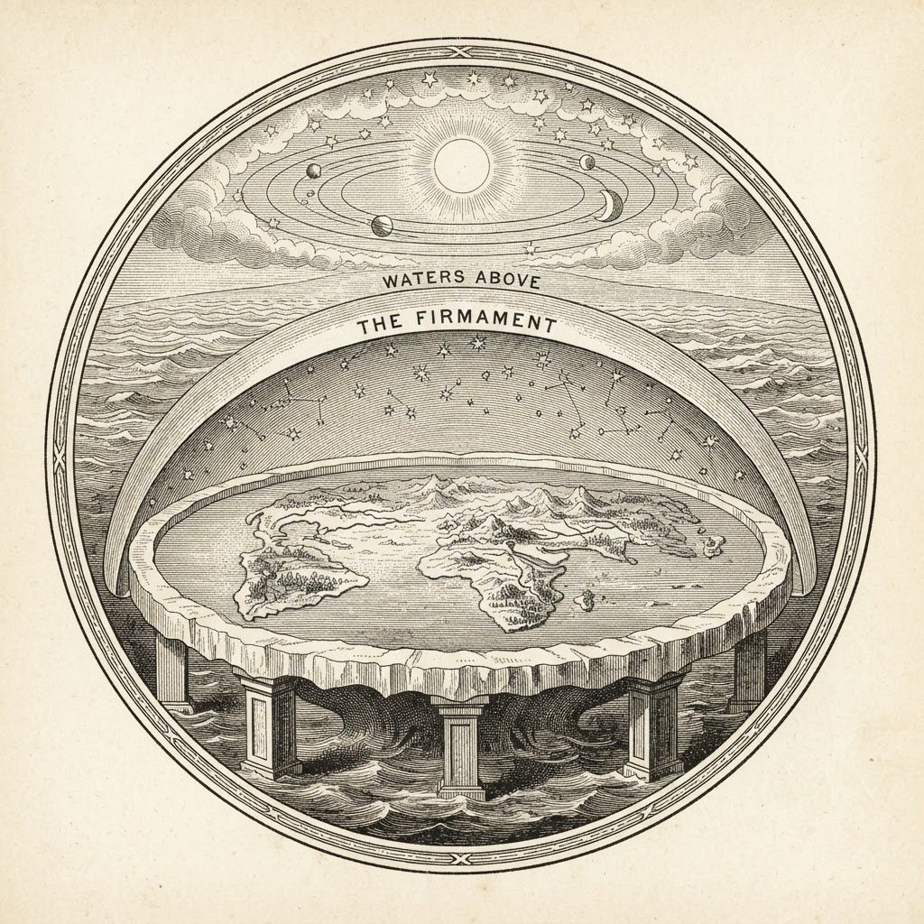 The Firmament: Genesis' Flat-Earth Dome Cosmology