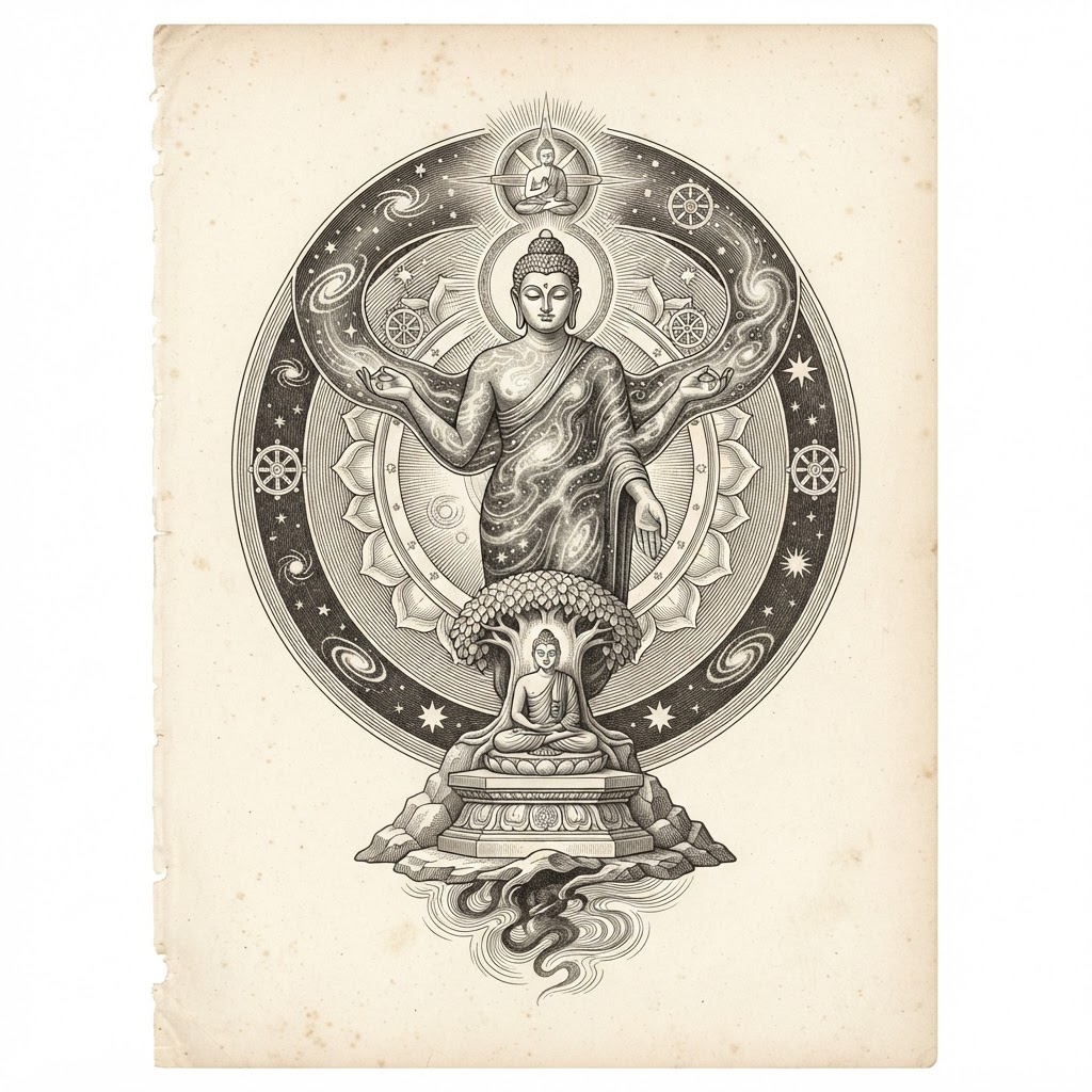 The Divinisation of the Buddha: From Teacher to Cosmic God