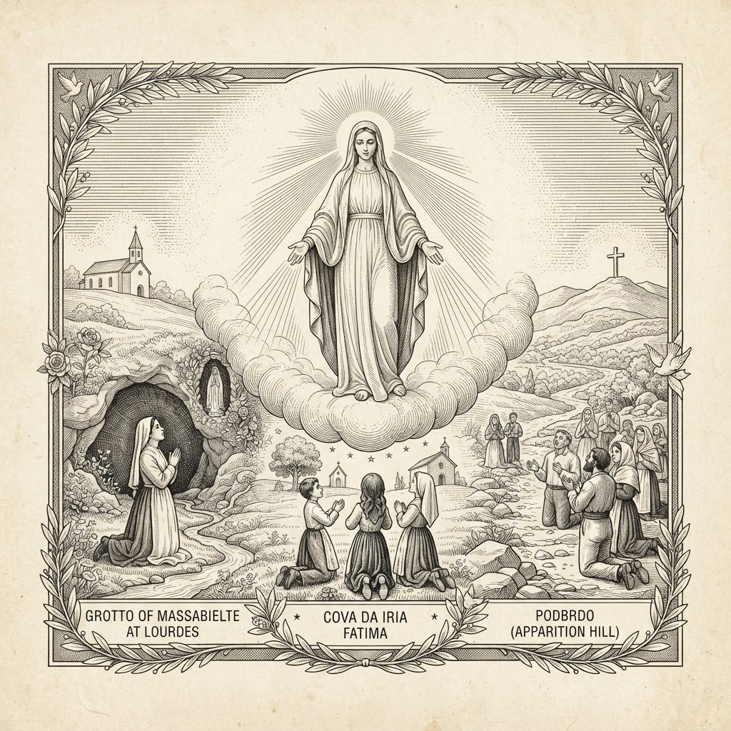 Marian Apparitions: Lourdes, Fatima, and Medjugorje