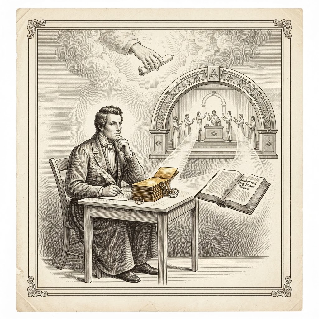 Mormon Scripture's KJV Plagiarism and Masonic Rituals