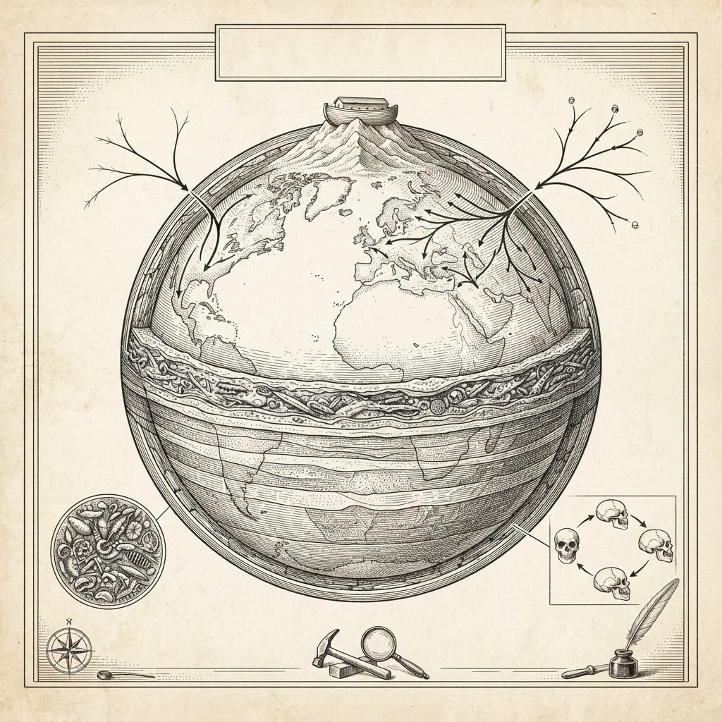 The Global Flood: No Geological or Genetic Evidence