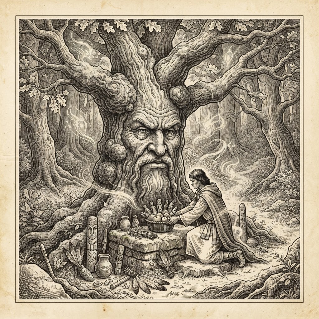 Animism and Anthropomorphic Projection in Folk Religions