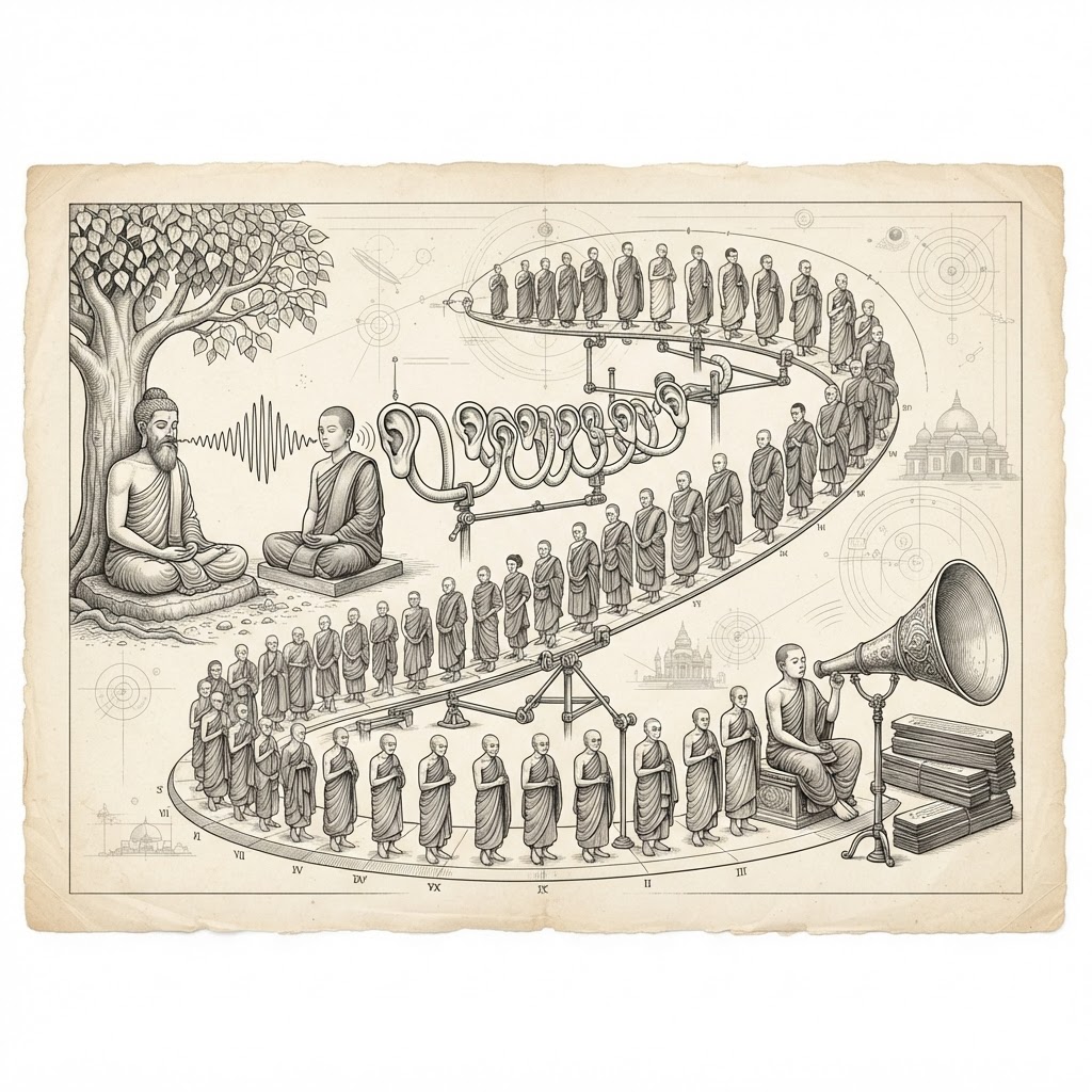 400 Years of Oral Transmission: Buddhism's Telephone Effect