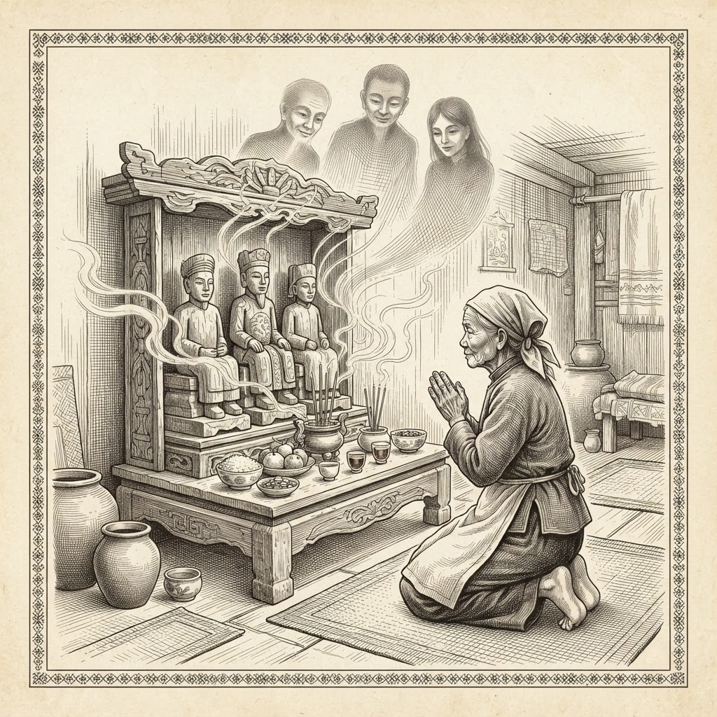 Ancestor Veneration and Ghost Propitiation in Folk Religions