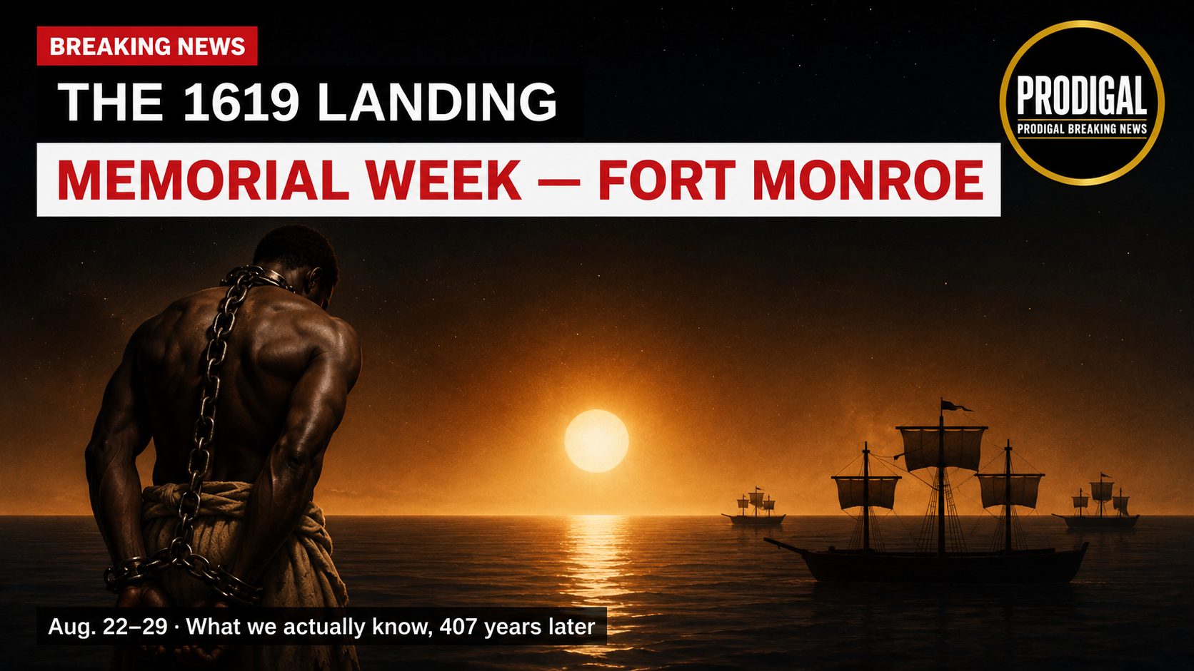 The 1619 Landing — Memorial Week at Fort Monroe