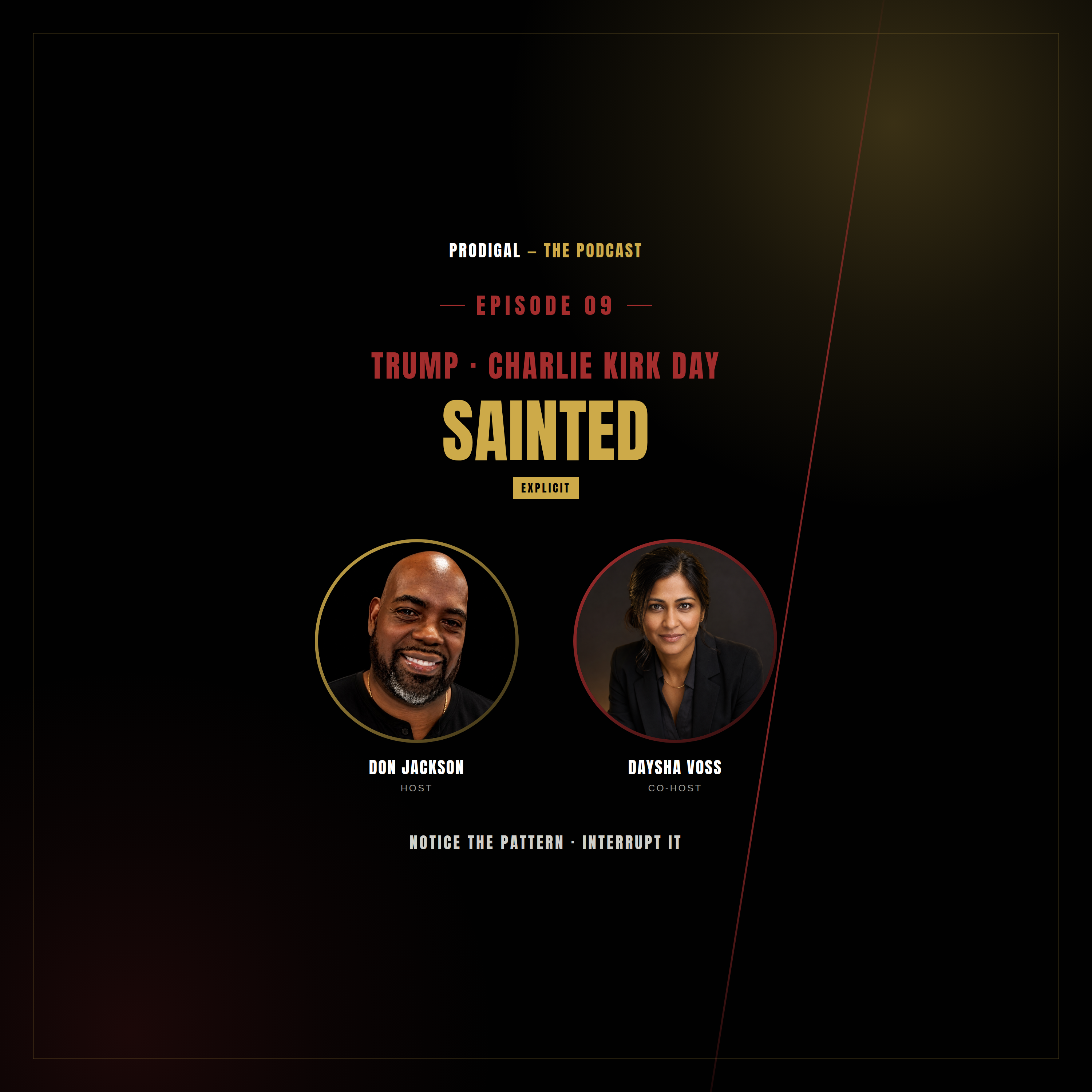 Sainted: Trump's 9/11 Story, Charlie Kirk Day, and the Machine That Makes Saints