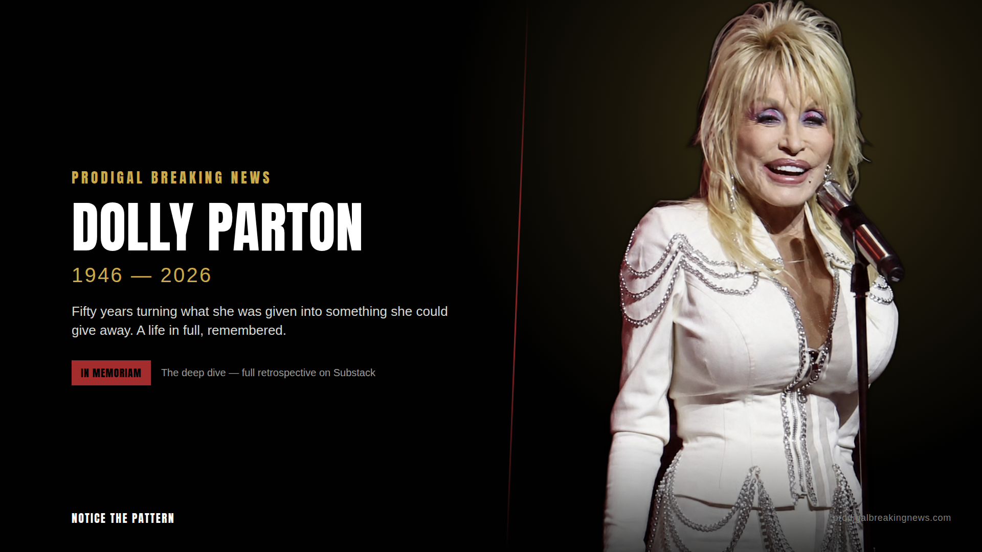 Dolly Parton Obituary 2026