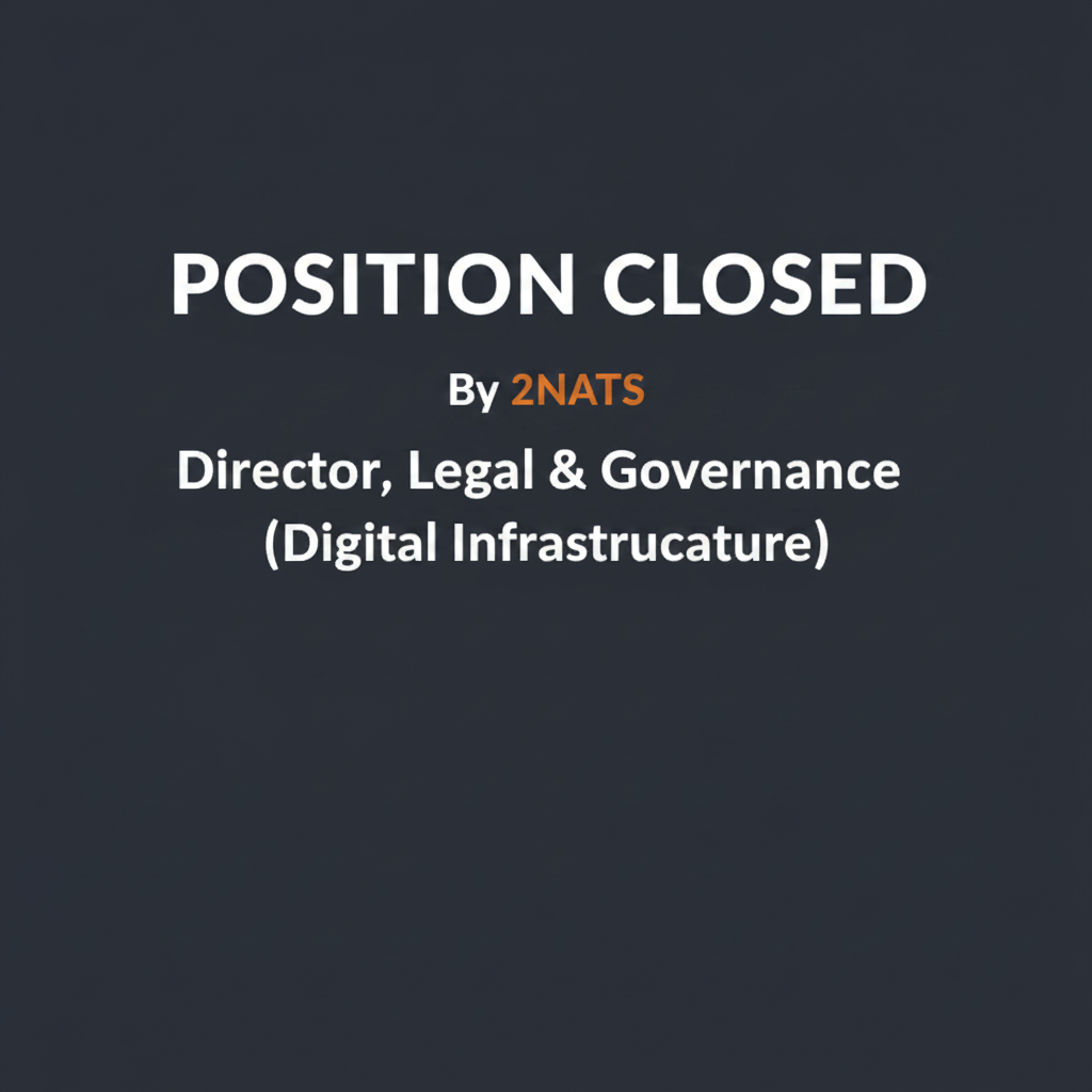 Director, Legal & Corporate Governance (Digital Infrastructure) 10+ PQE (CL-OC-14)