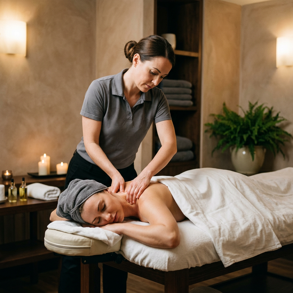 Back, Neck & Shoulders Massage