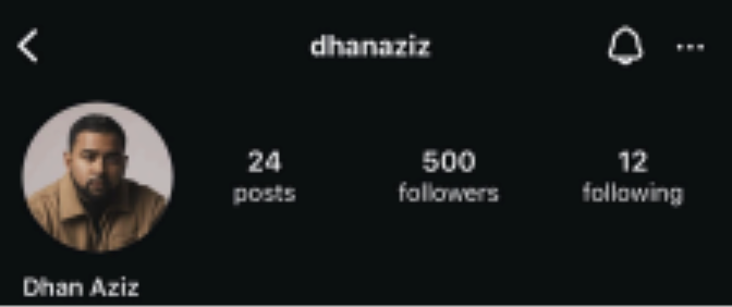 Before — 500 Followers