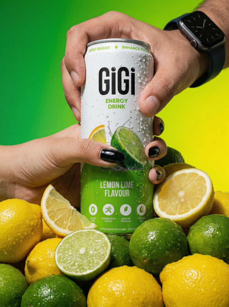 GiGi Lemon Lime energy drink