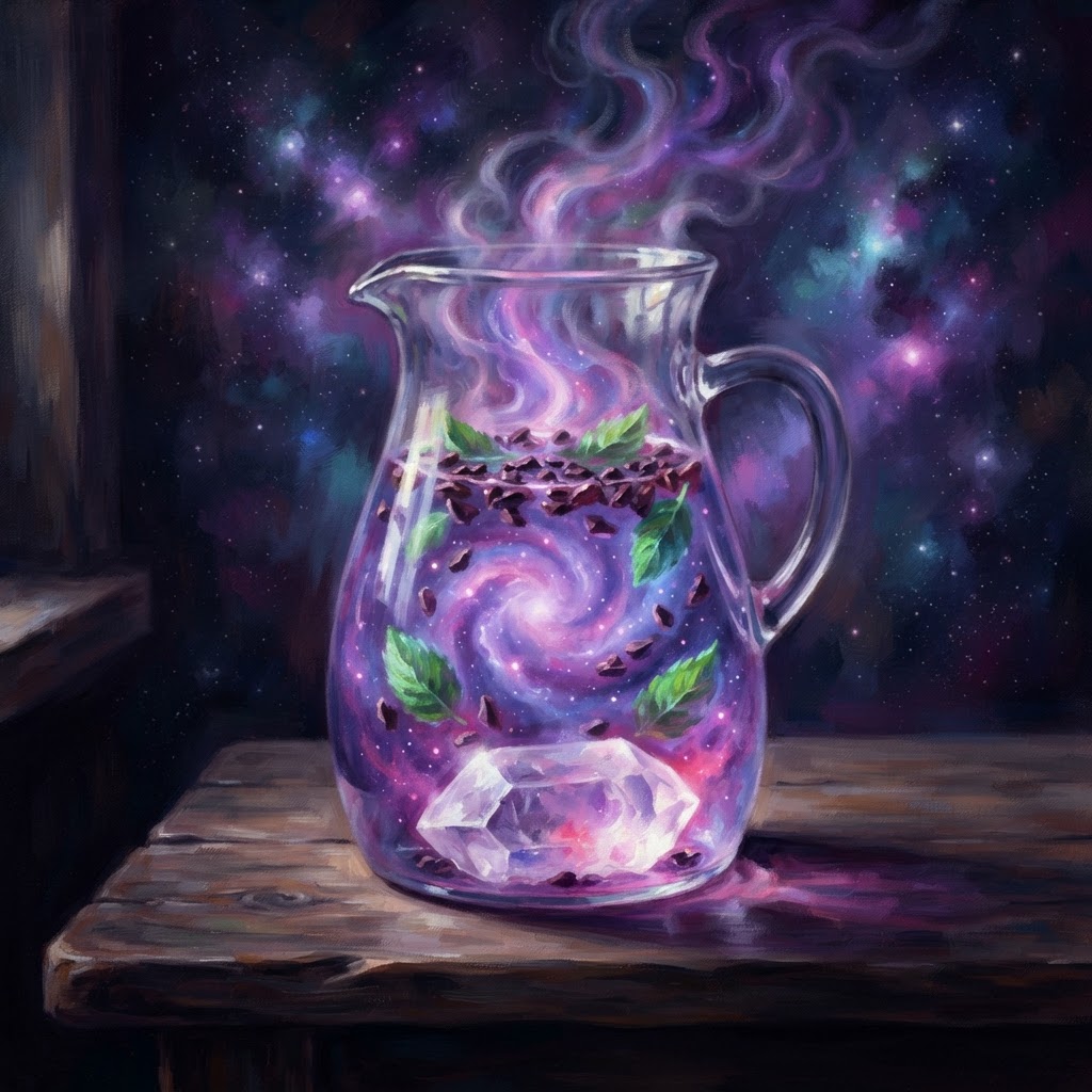 Frost-Woven Cocoa Mint Chill