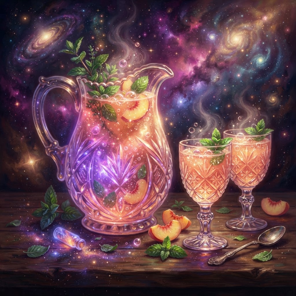 Kindred Spirits Chamomile & Peach Cooler