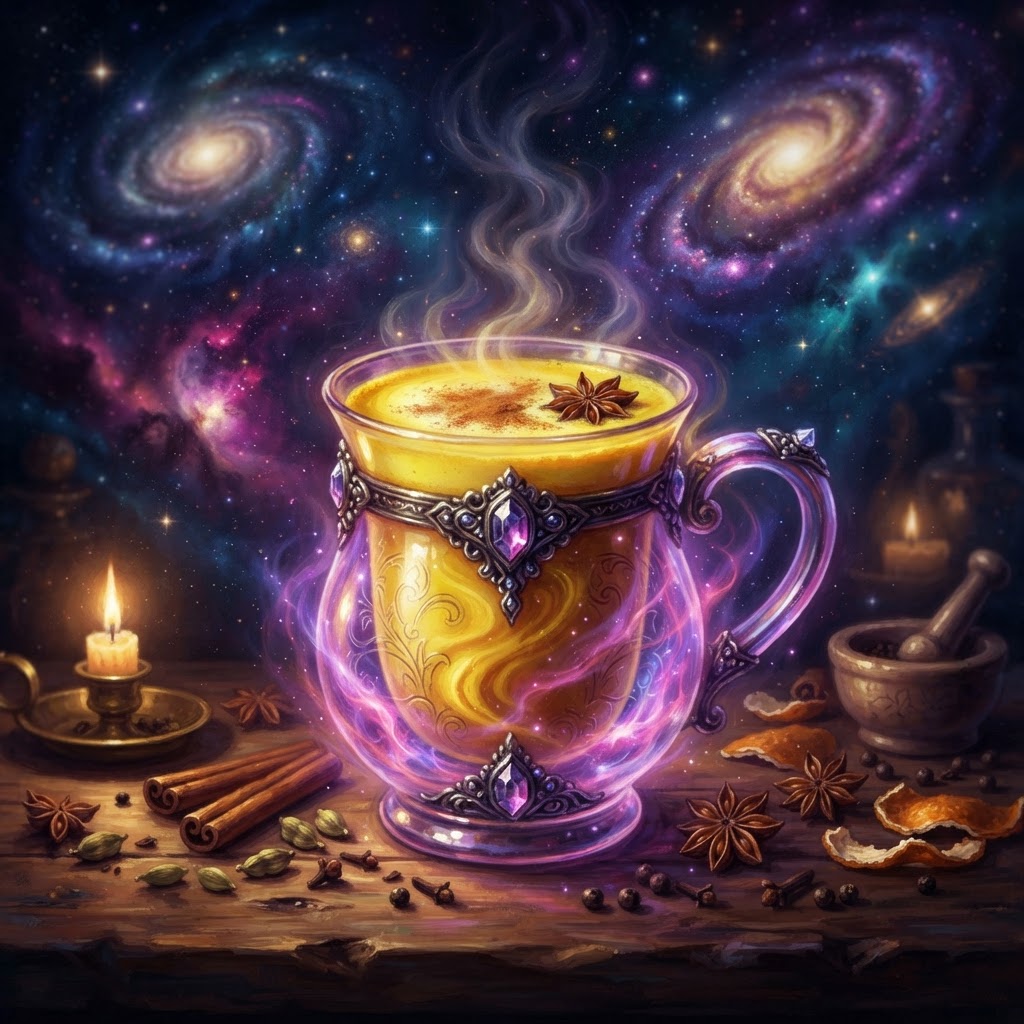 Gilded Bazaar Heart-Warming Latte