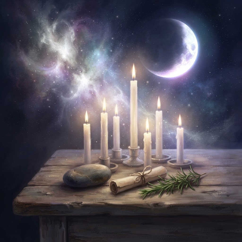 The Wanderer's Golden Path Blessing