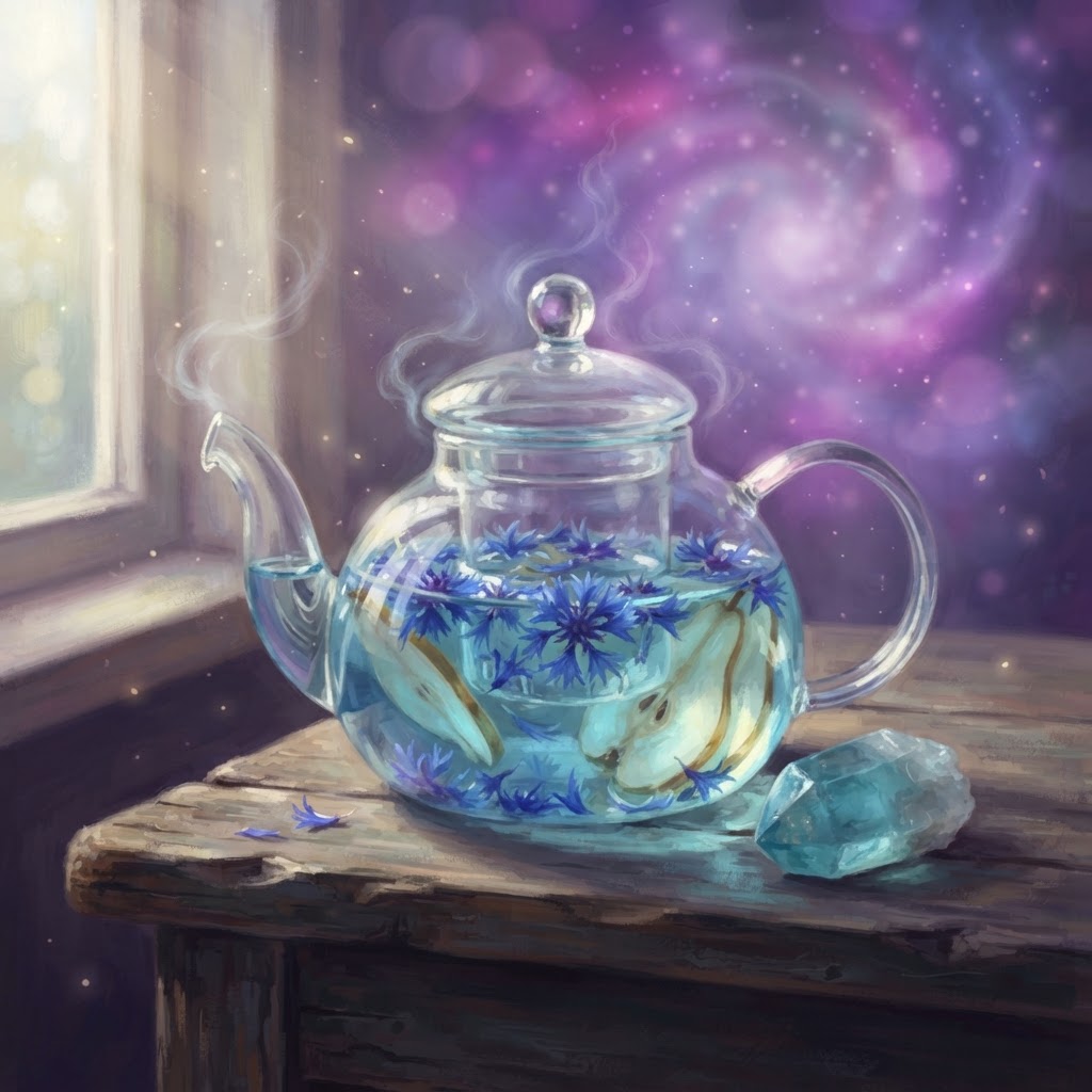 Aquamarine Tide Blue Lotus & Pear Calm
