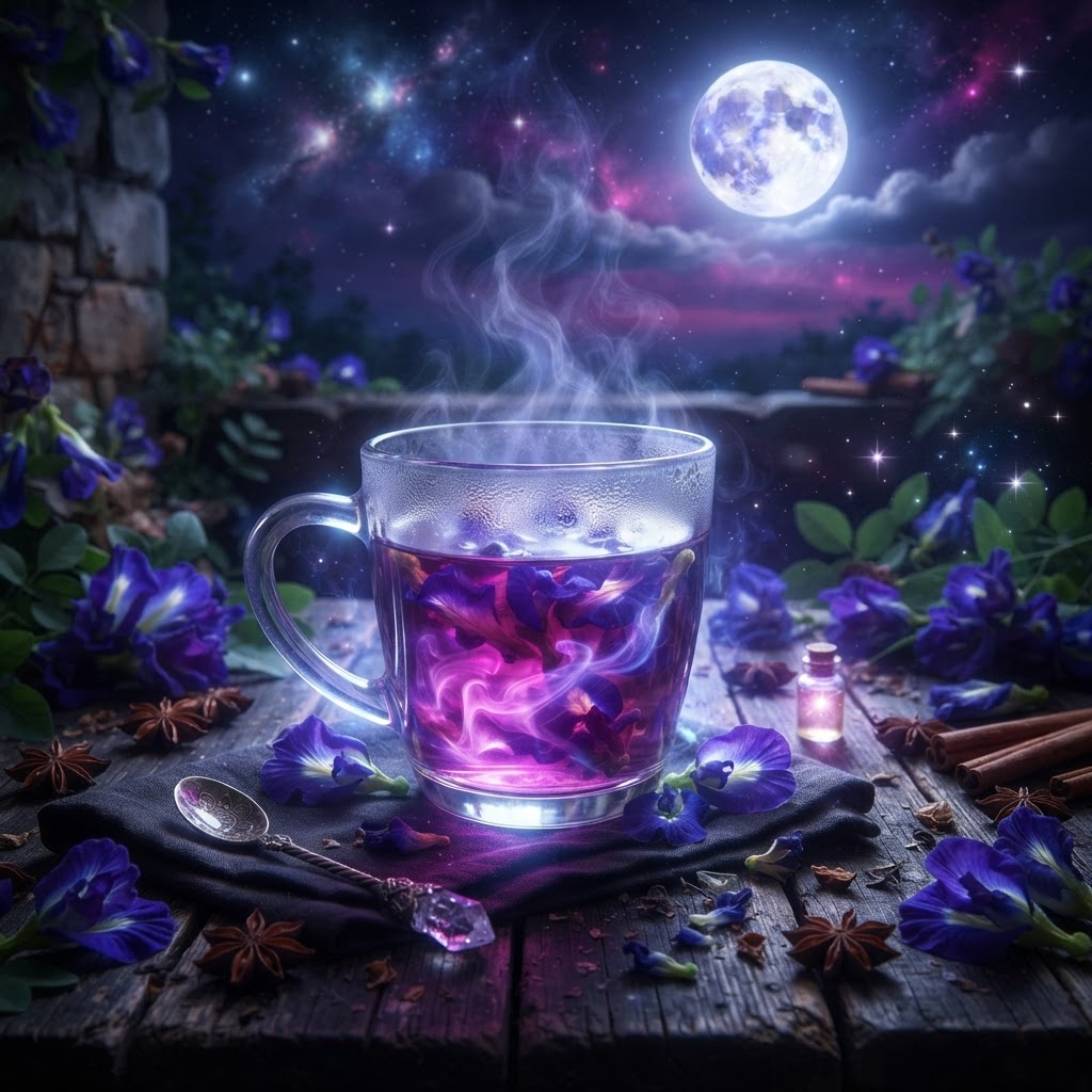 Oneiric Blue Lotus & Butterfly Pea Dream-Weaver