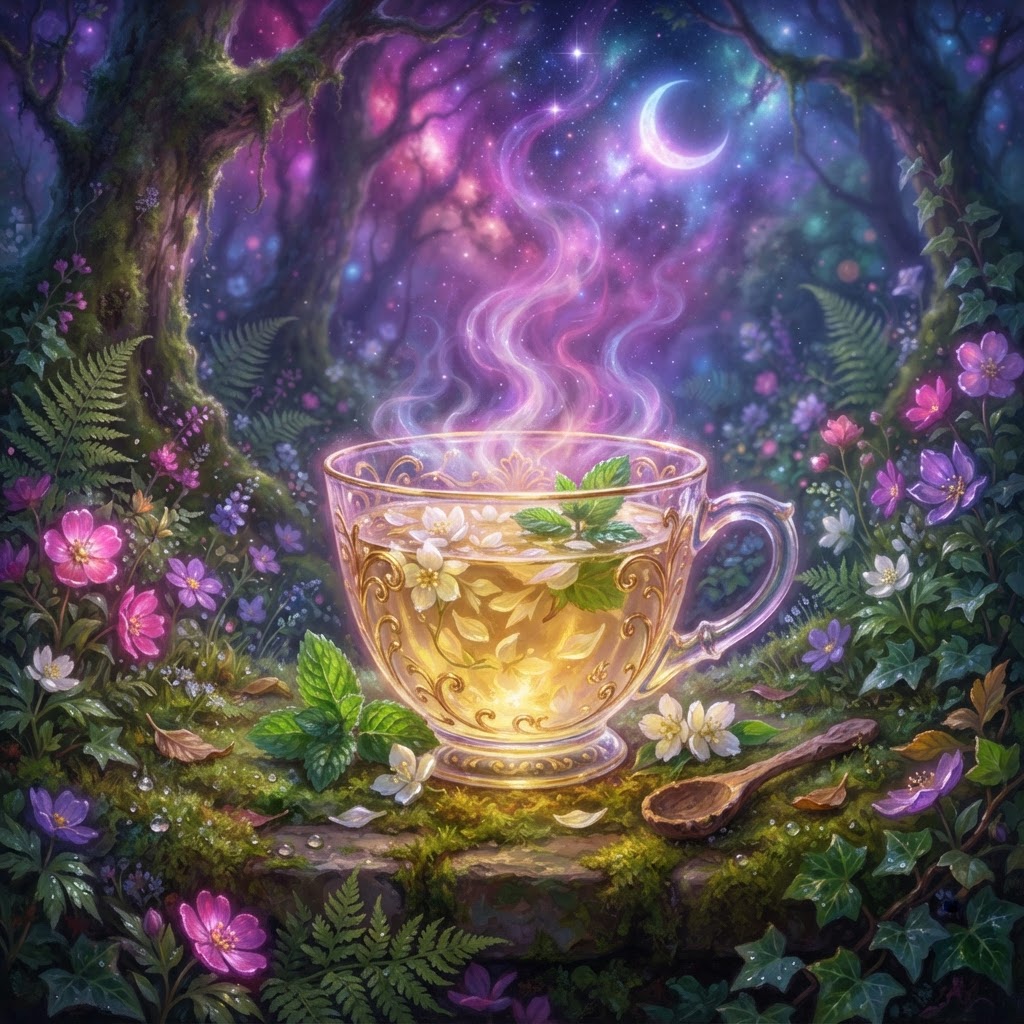 Spring Equinox Petal & Mint Infusion