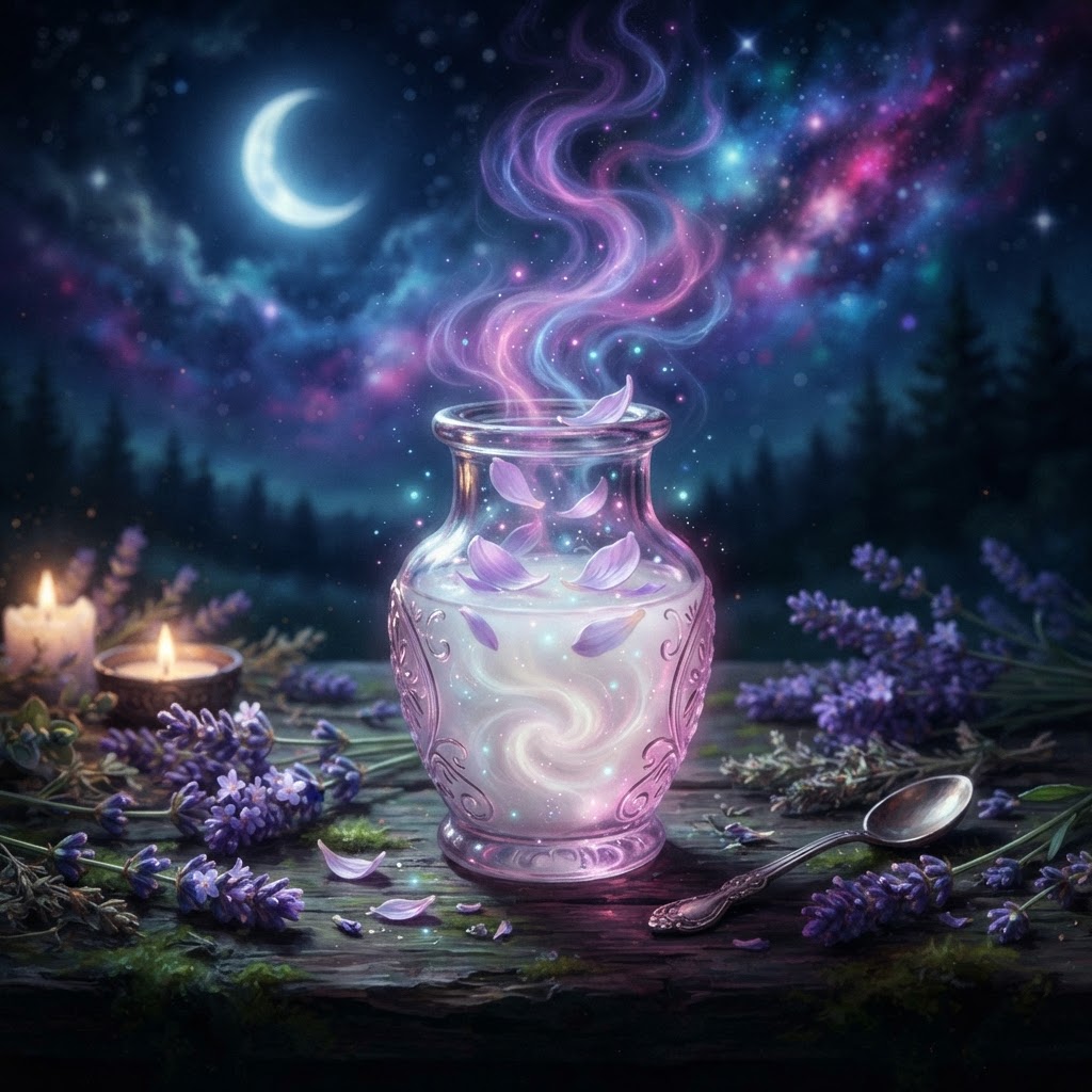 Lunar Silk Almond & Lavender Dream-Dew