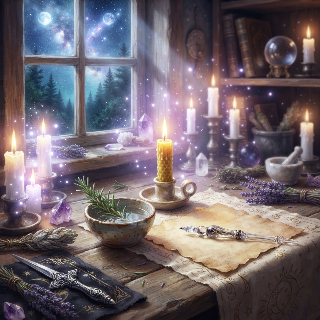 The Scribe’s Ink-Well Illumination