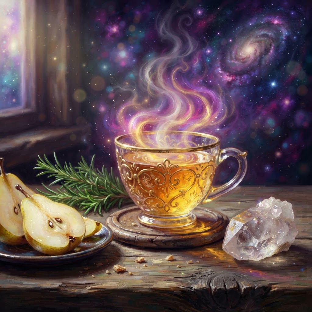 Prismatic Dawn Ginger-Pear Clarity Brew