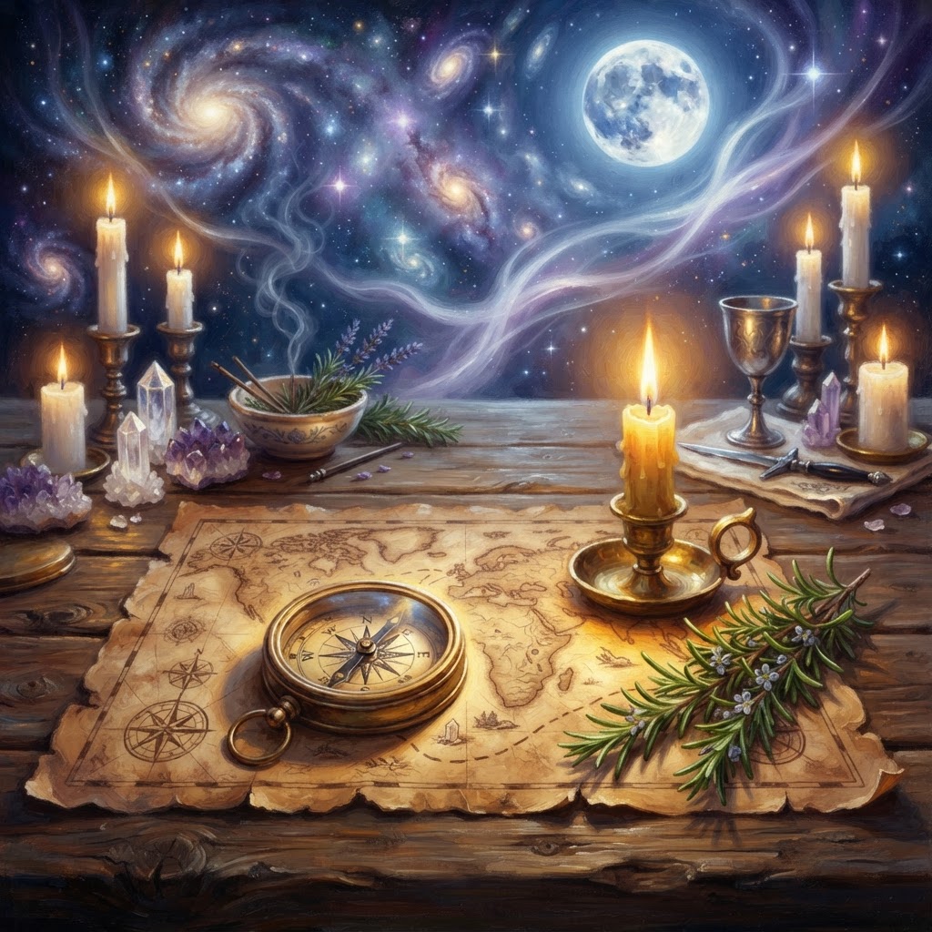 The Wanderer's Northbound Compass Rite
