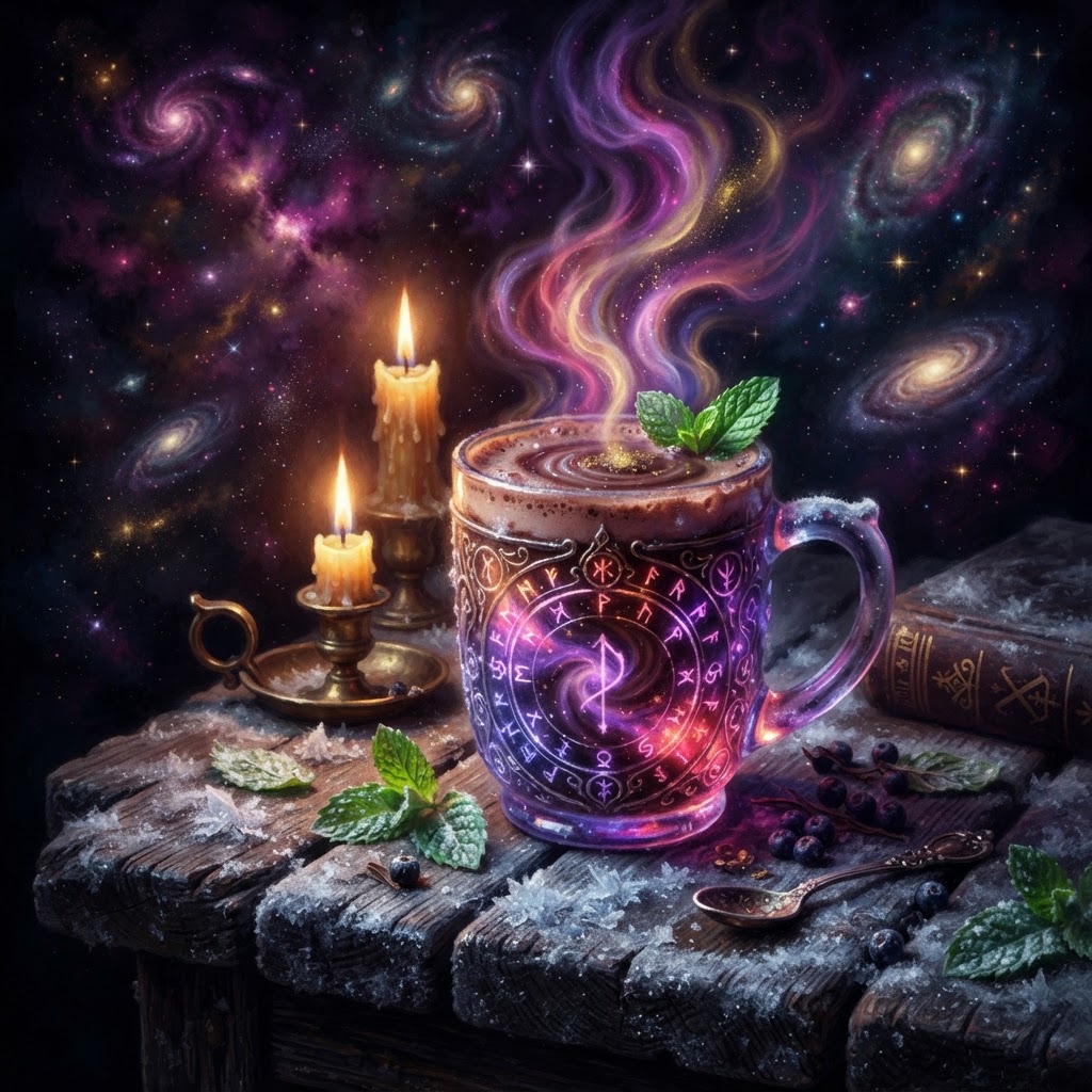 Frost-Kissed Cacao Nightshade Elixir