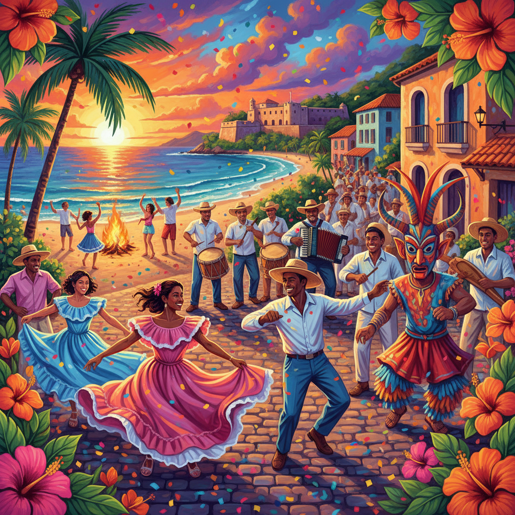 Vibrant May in Puerto Rico: Culinary Delights and Coastal Celebrations