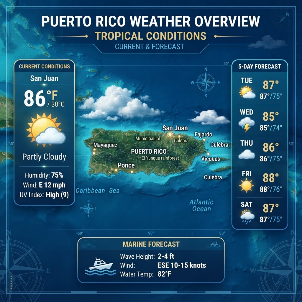 Puerto Rico Weather & Marine Update: September 30, 2026