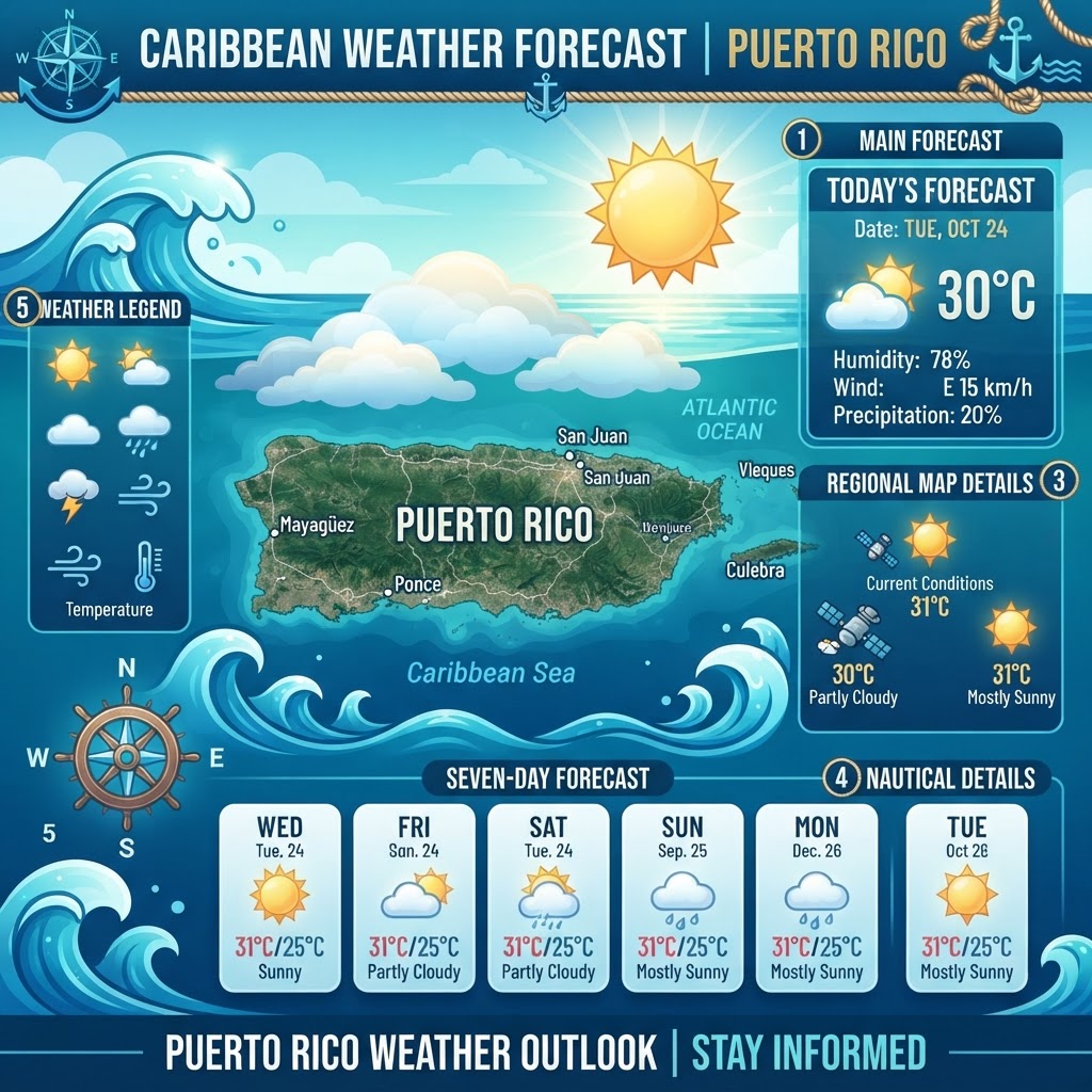 Puerto Rico Daily Weather & Marine Outlook