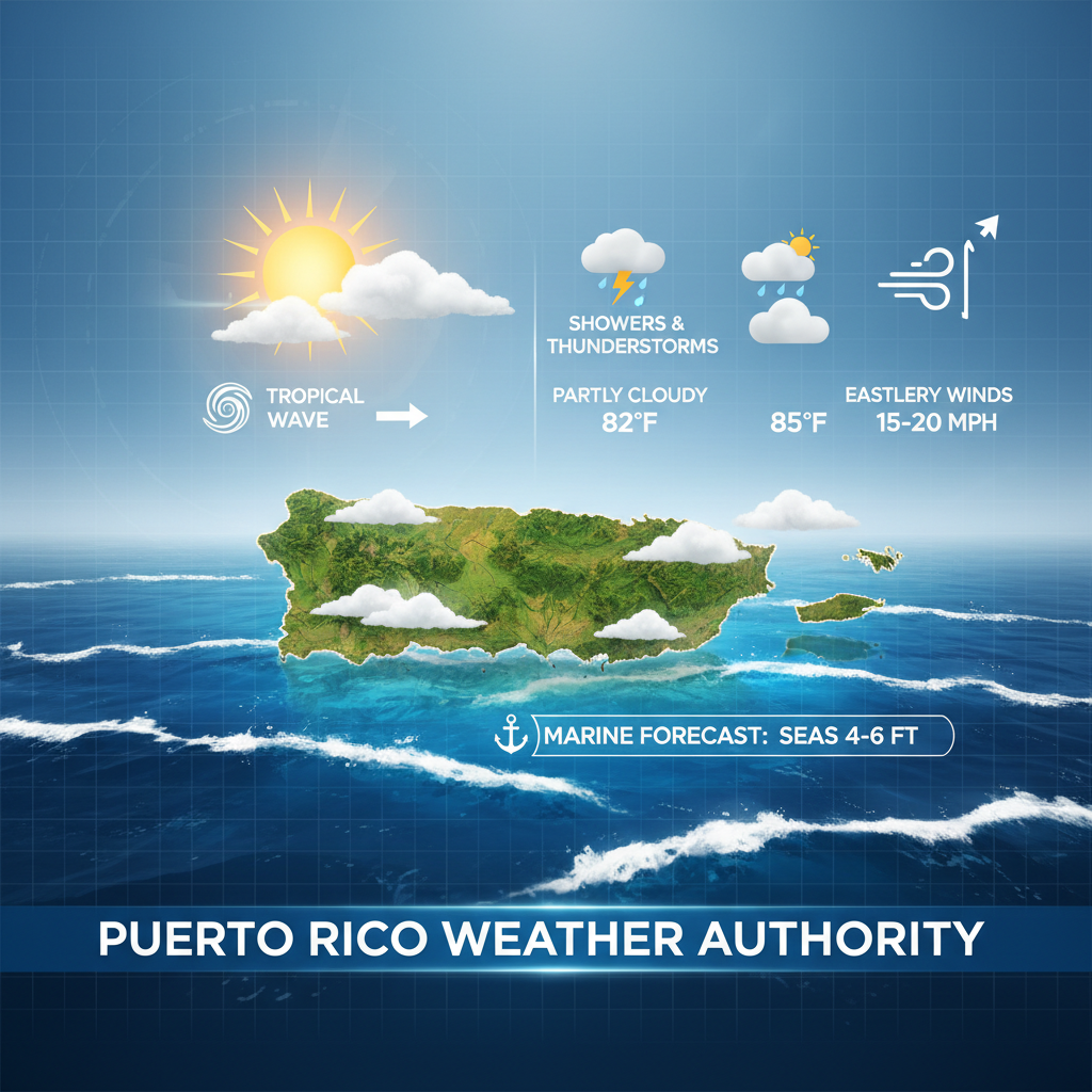 Breezy Trade Winds and Hazy Horizons: Puerto Rico's Coastal Weather Outlook