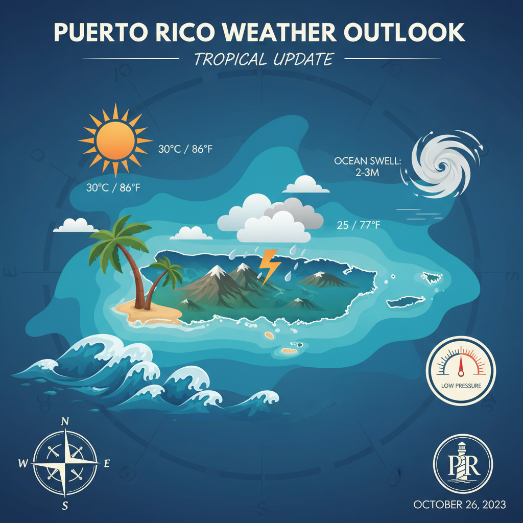 Puerto Rico Weather & Marine Report: Hazy Skies and Steady Breezes for May 31st