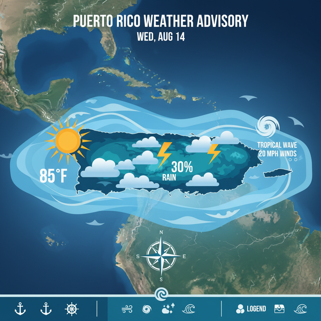 Tropical Heat and Marine Caution: Puerto Rico Weather Update