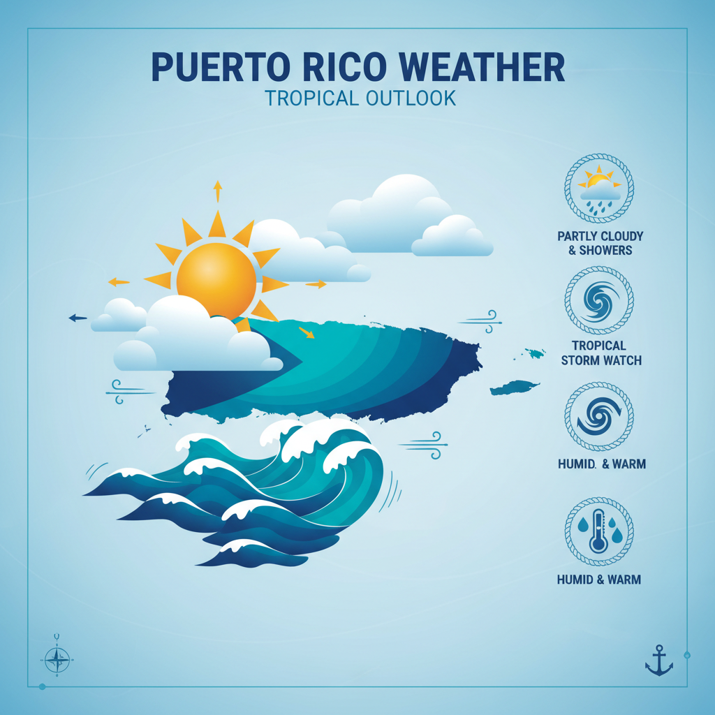 Puerto Rico Coastal Update: Sunny Skies and Moderate Breezes for Cinco de Mayo