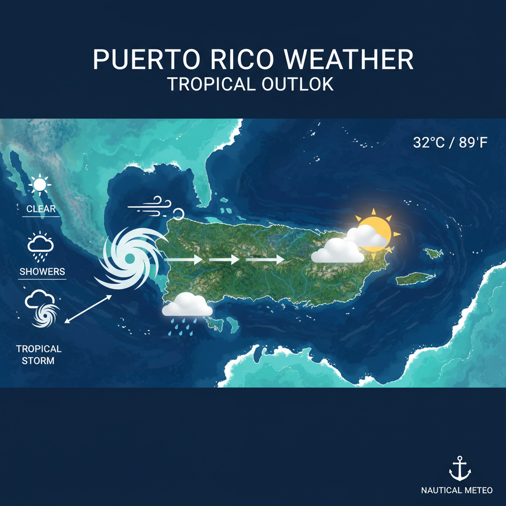 Saharan Dust Alert: Hazy Skies and Choppy Seas Across Puerto Rico