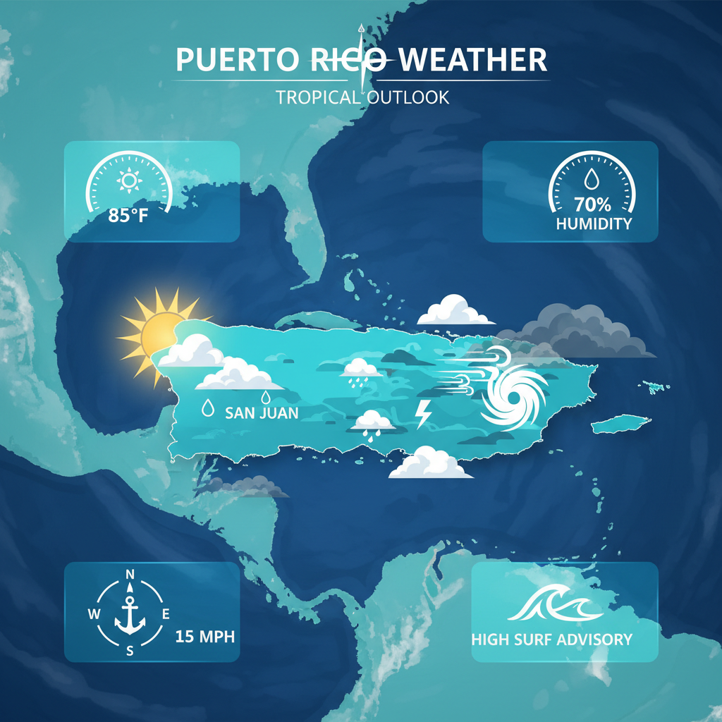 Breezy Trade Winds and Sunny Skies: Your Puerto Rico Weather Update