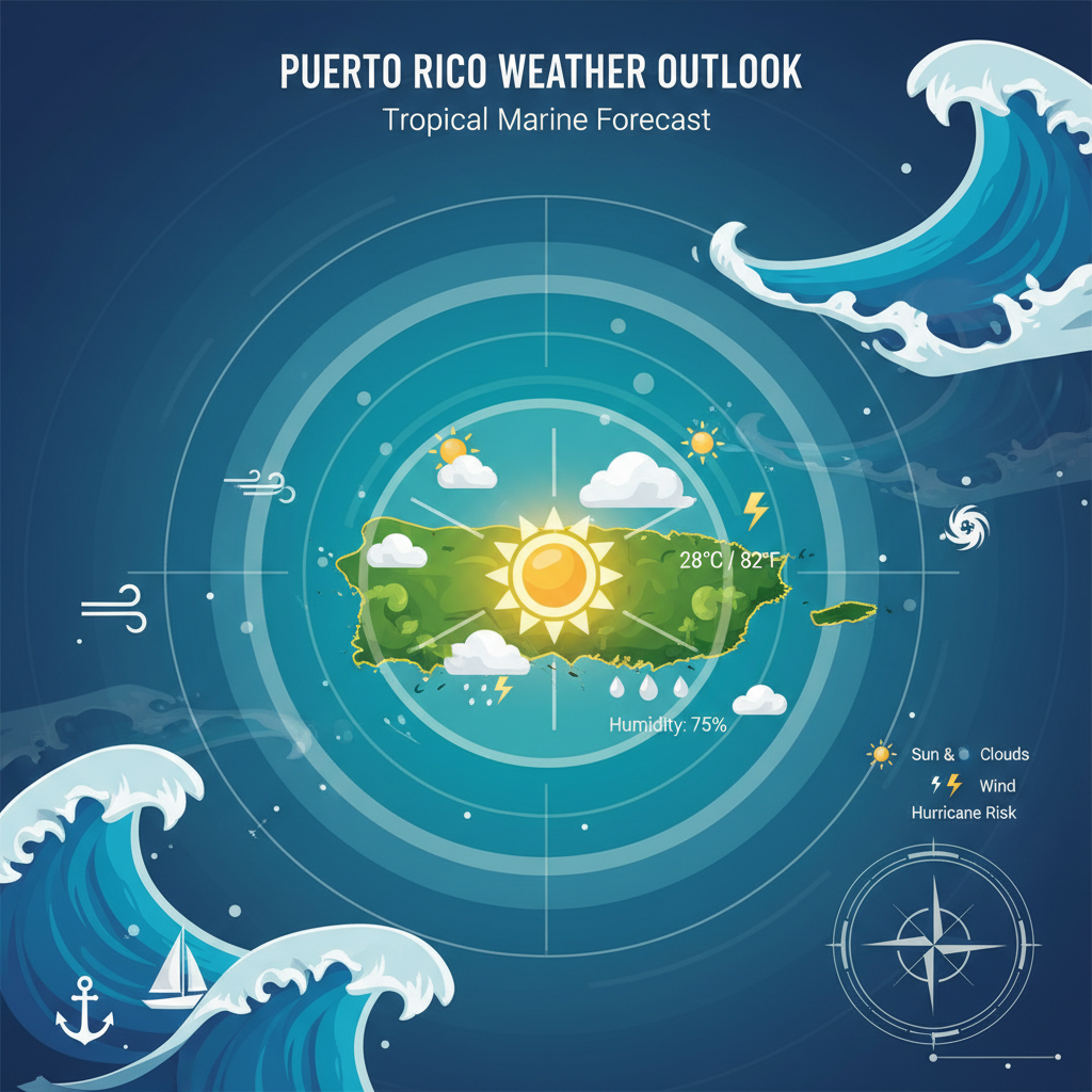 Breezy Trades and Choppy Seas: Puerto Rico Weather Outlook