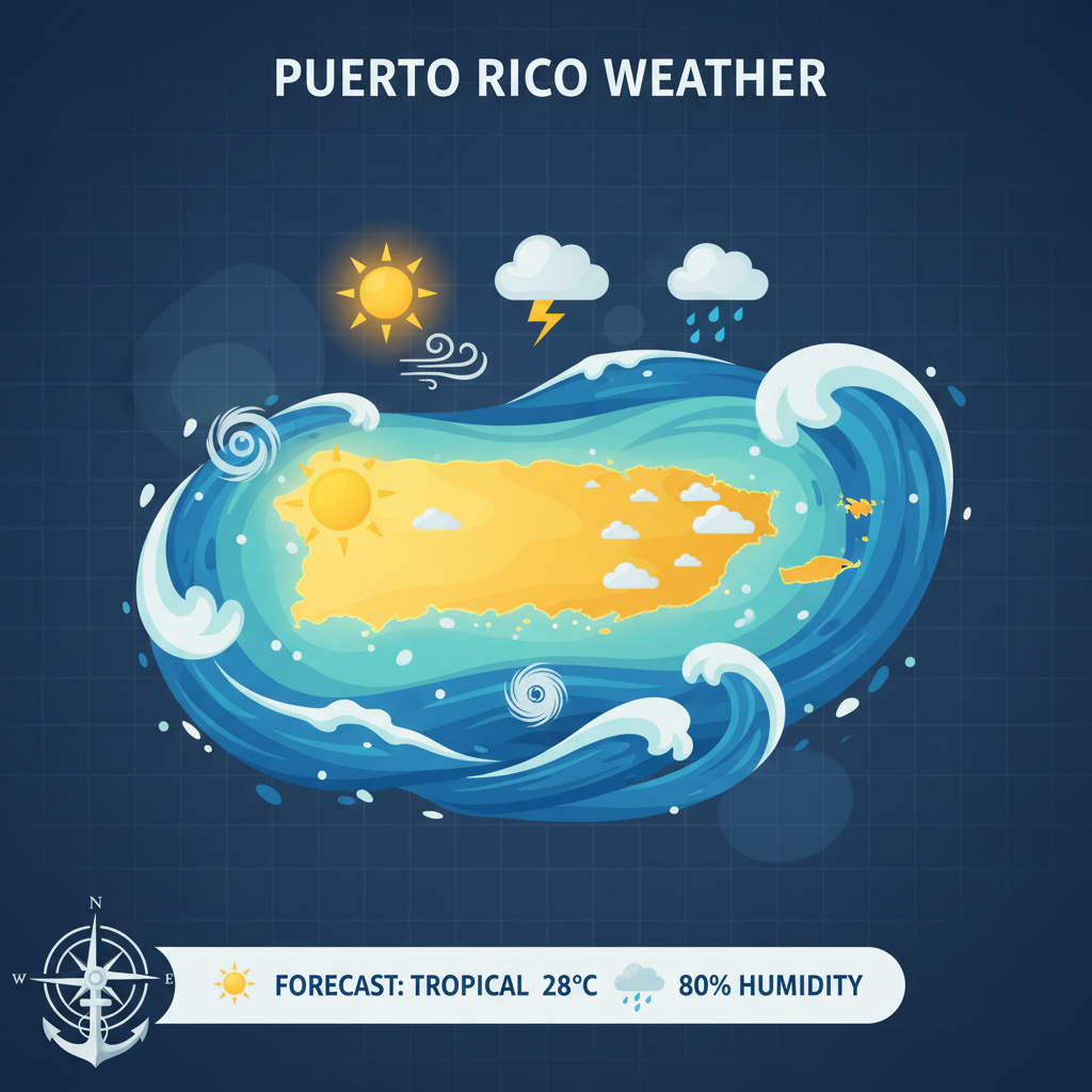 Tropical Breezes and Sun-Drenched Shores: Puerto Rico's Weekend Outlook