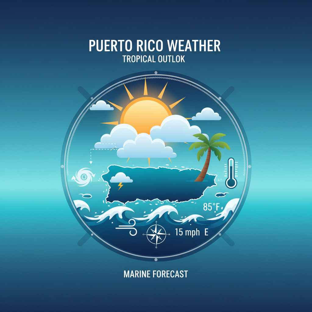 Tropical Trades & Saharan Haze: Puerto Rico Marine Weather Update
