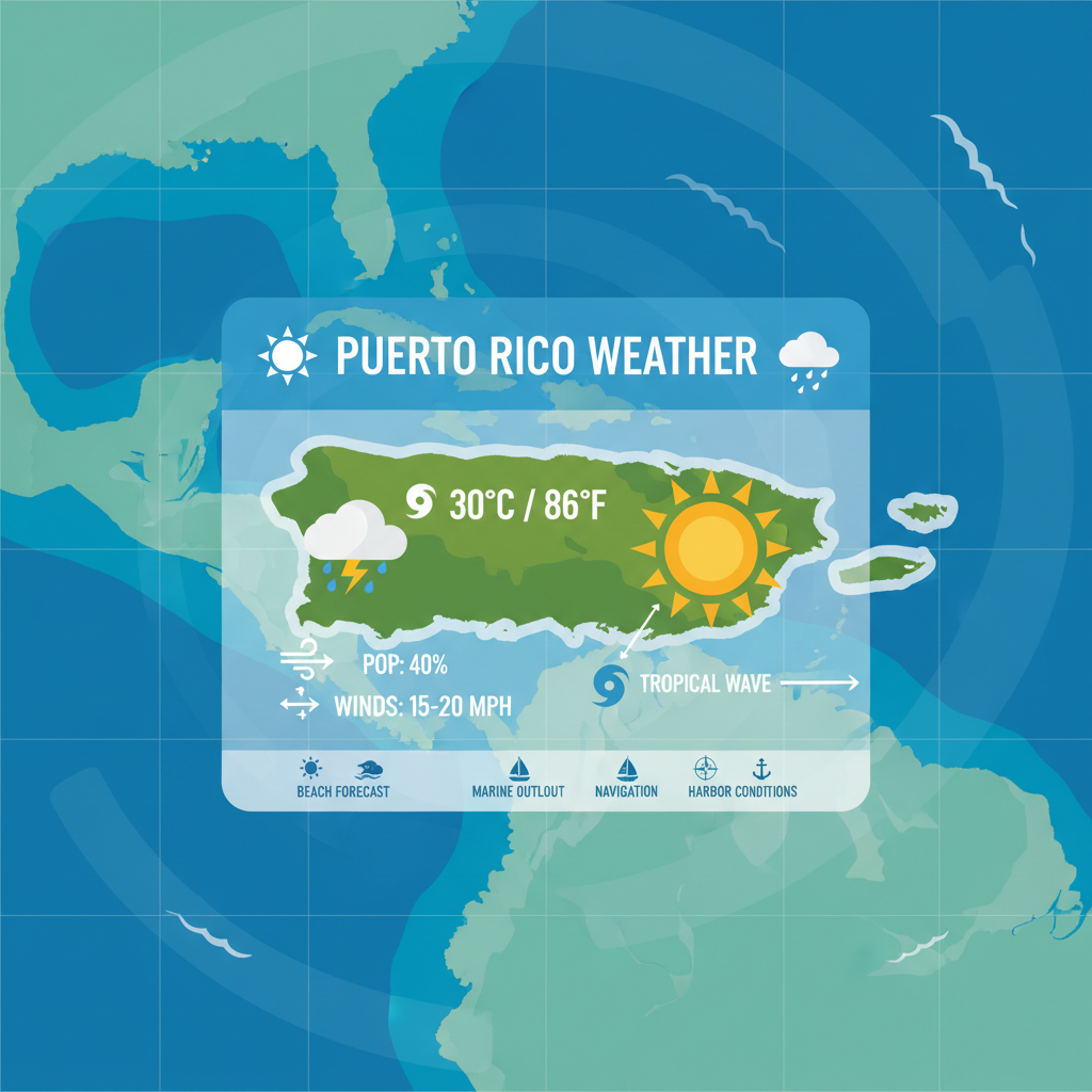 Hazy Skies & Choppy Seas: Saharan Dust Pulse Impacts Puerto Rico